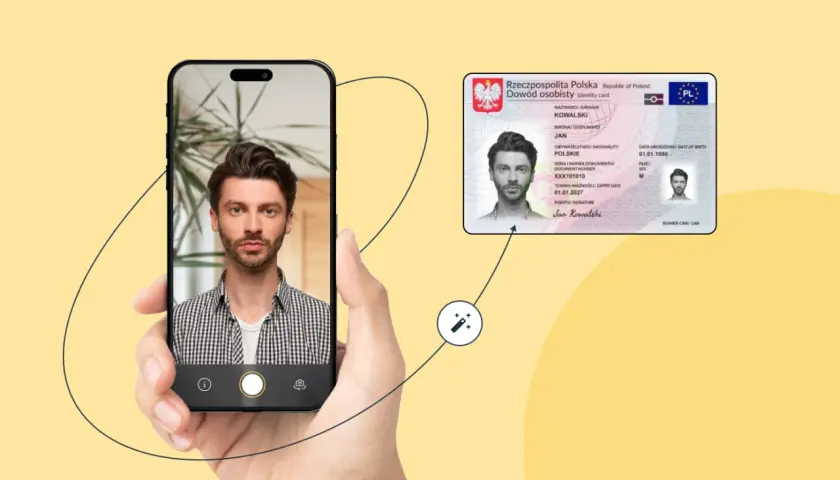 Chcesz wiedzieć, gdzie zrobić zdjęcie do dowodu? Smartfonem zrobisz je łatwo, a potem dopasujesz do dokumentu.