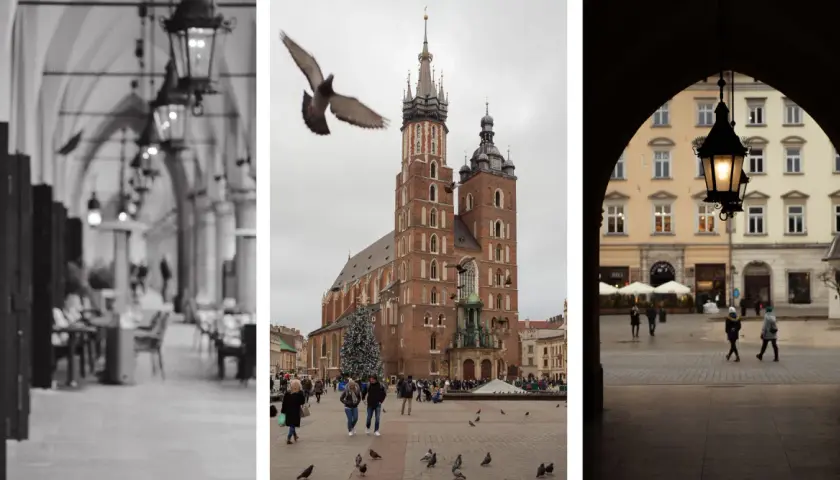 Kraków: Kościół Mariacki, gołębie na Rynku, kawiarnie i latarnie. Gdzie wywołać zdjęcia w Krakowie?