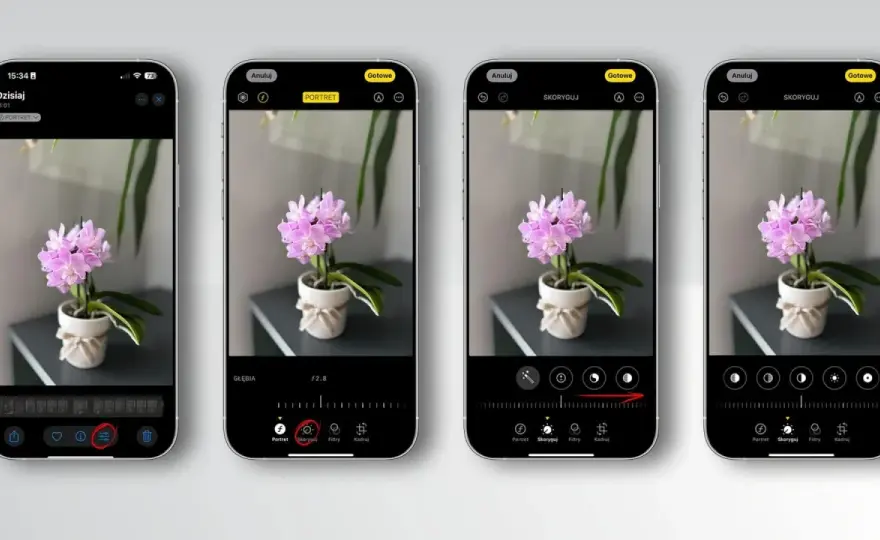 Rozmyj tło na zdjęciach iPhone: Proste triki i aplikacje