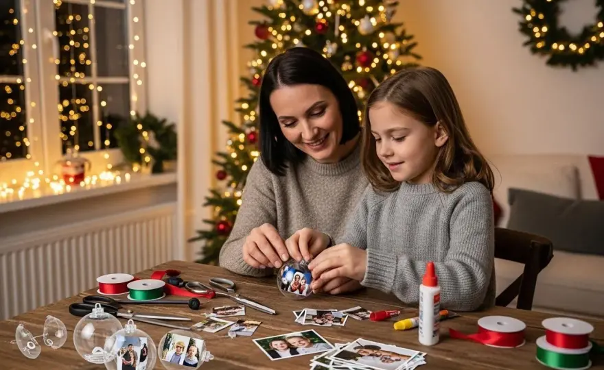 Jak zrobić bombkę ze zdjęciem? Praktyczny poradnik DIY