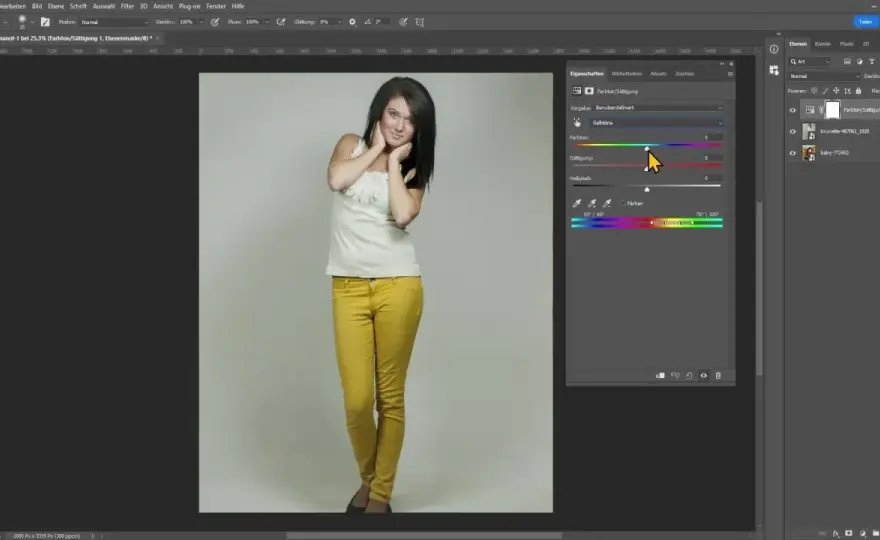 Jak zmienić kolor ubrania w Photoshopie poradnik krok po kroku