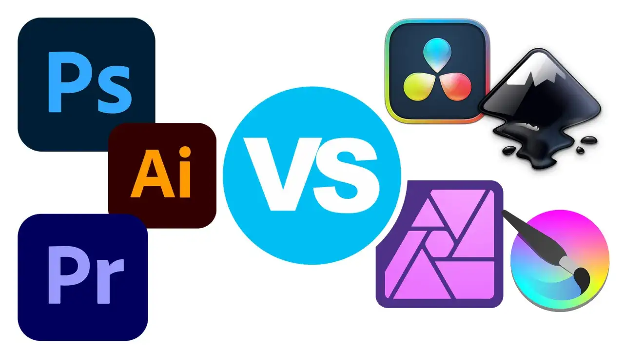 Porównanie programów graficznych: Adobe (Ps, Ai, Pr) kontra alternatywy. Szukasz sposobu, jak pobrać Photoshop za darmo?
